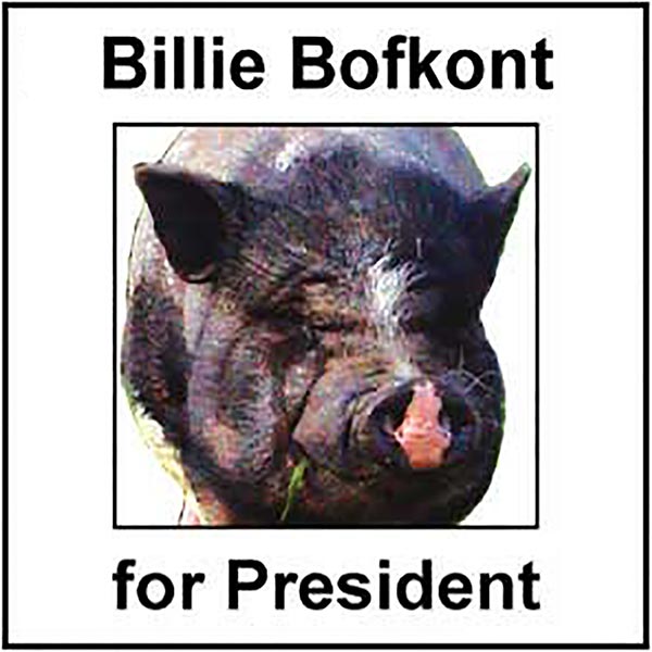 Billie Bofkont for President